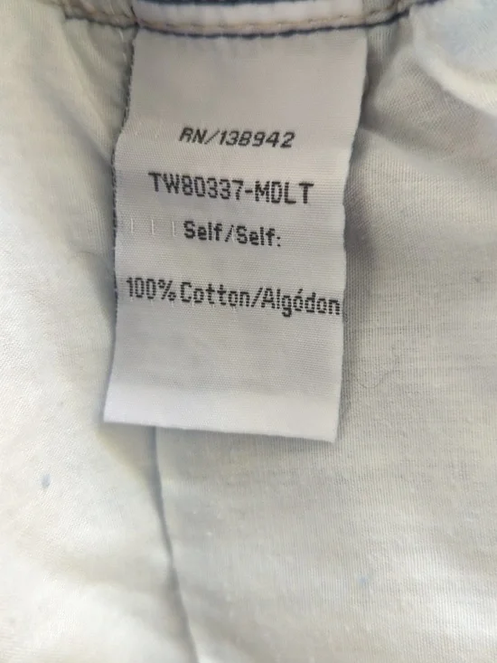 Twelve By Ontwelfth Women's Blue Denim Shorts Size 27 - Picture 6 of 7